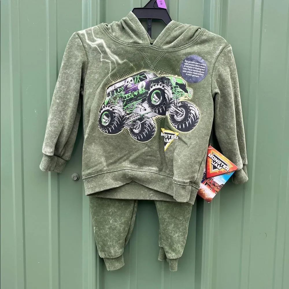 Graphic Hoodies & Pants 4, 2-Piece Sets & Button Down Shirt & Jeans Size 12M